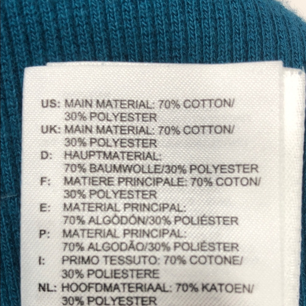 Adidas Women’s Pullover Hoodie - Teal w/ Pink/Lt Blue Logo - Size Small - Picture 13 of 15